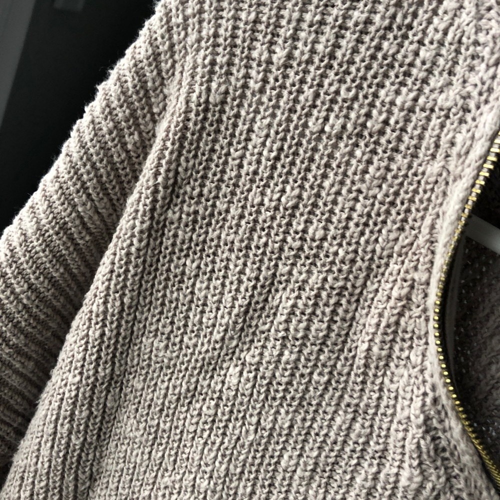 Long Zip-Up Sweater - Picture 2 of 2